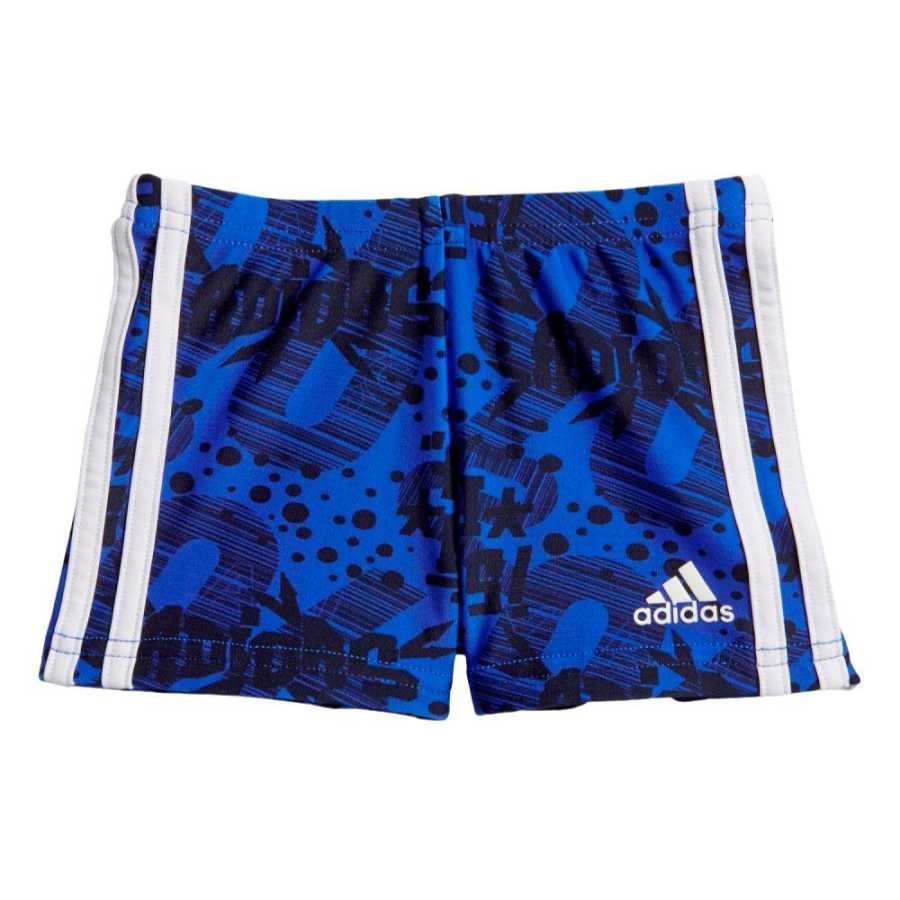 Adidas Adidas Kids' Swimsuit Blue Black Infant And Toddler