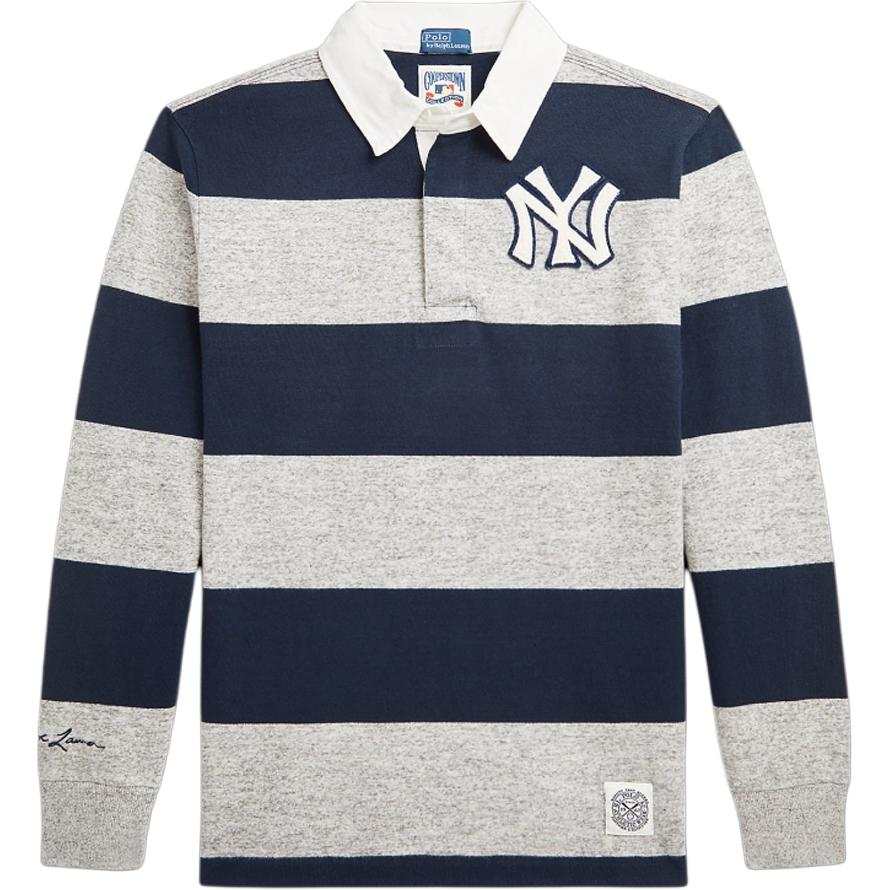 Polo Ralph Lauren X Yankees Polo Shirt Standard Dark Blue Gray Multicolor Teenagers