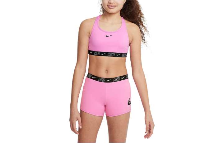 Nike Nike Racerback Bikini And Short Set Kids' Swimsuit Kids' Naughty Pink