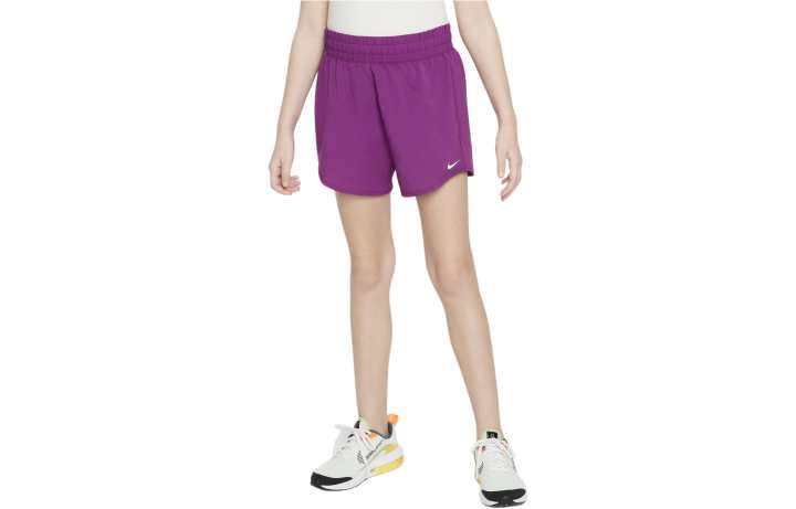 Nike Nike Kids' Apparel Dri FIT High Waisted Woven Training Shorts Kids' Purple