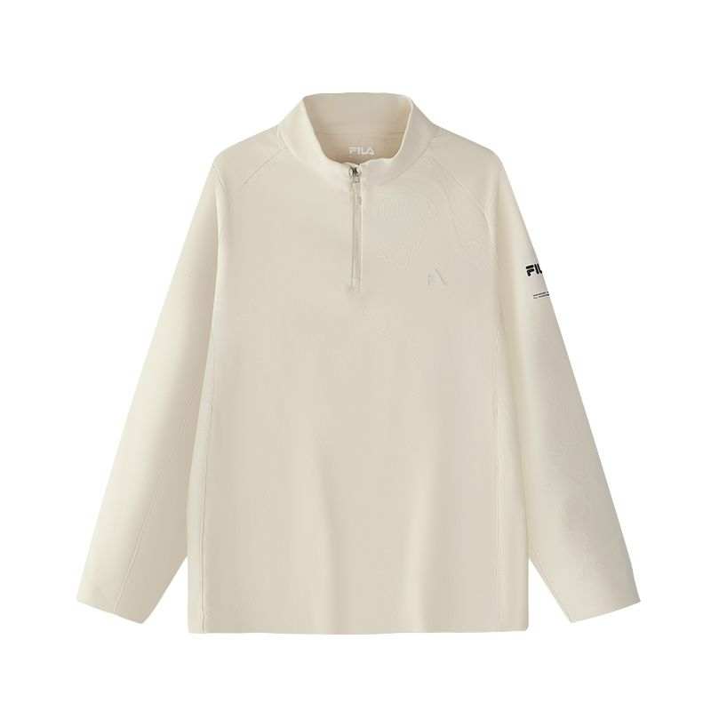 FILA KIDS x DUNHUANGBOWUGUAN,LIANMINGKUAN T Shirt Ivory Beige Teenagers