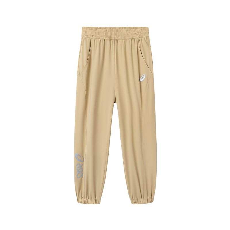 ASICS Knitted Sweatpants Urban Trendy SS25 8004 Khaki Children Aged 3 7 Years Old