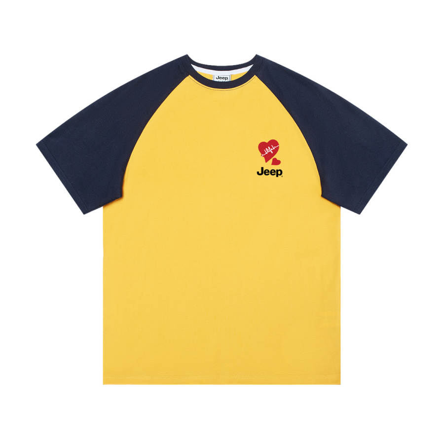 Jeep Grade School T Shirts Crew Neck Moderate