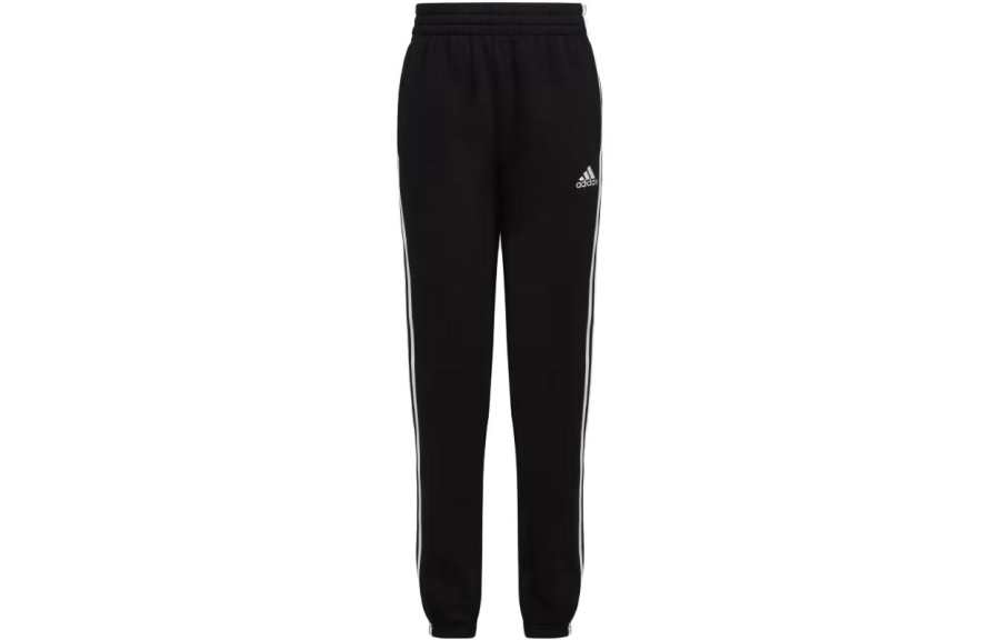 Adidas Adidas Kids' Apparel 3S Ctn Flc Jogger Casual Pants Kids' Black