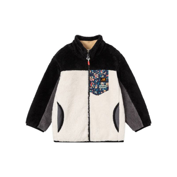 New Balance New Balance Velvet feel Coat Cream Children Aged 3 7 Years Old