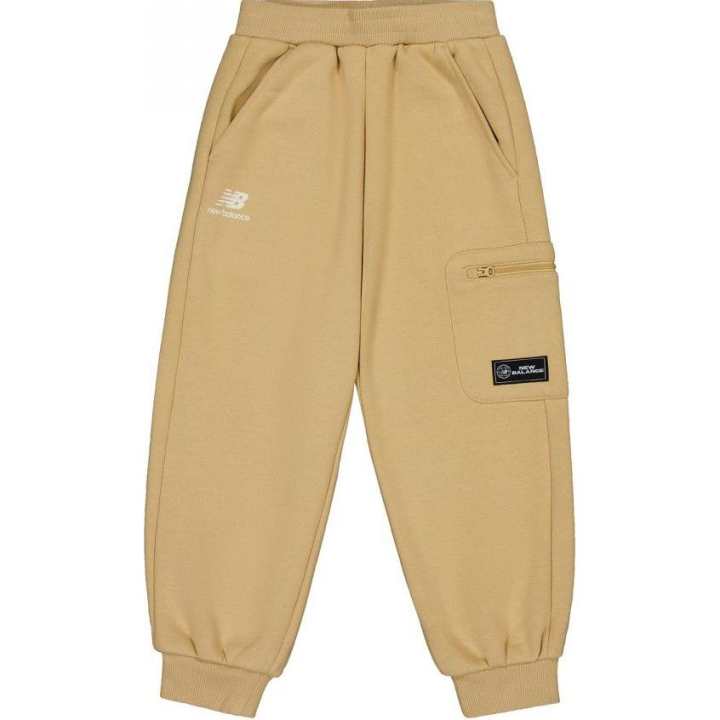 New Balance New Balance Knitted Sweatpants Solid Color Mid Rise Comfortable And Breathable Versatile Fleece Lined Elastic Cuff