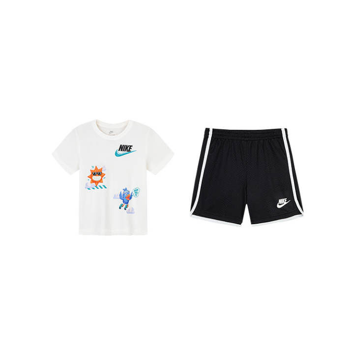 Nike Nike Casual Sportswear 2 Pack Jet Black Children Aged 3 7 Years Old