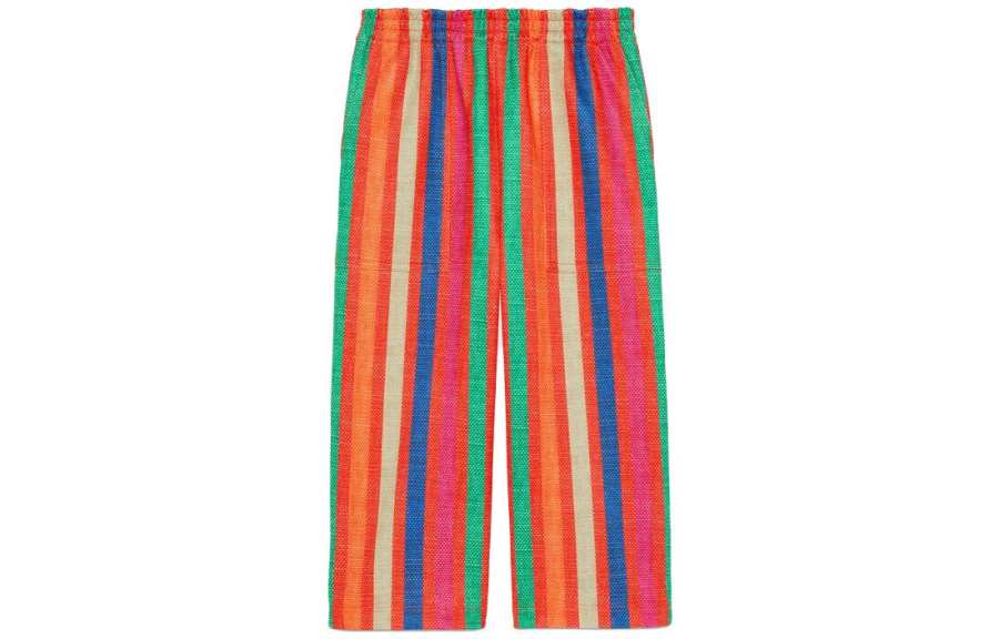 GUCCI Full Length Pants FW23 Multicolor Kids'