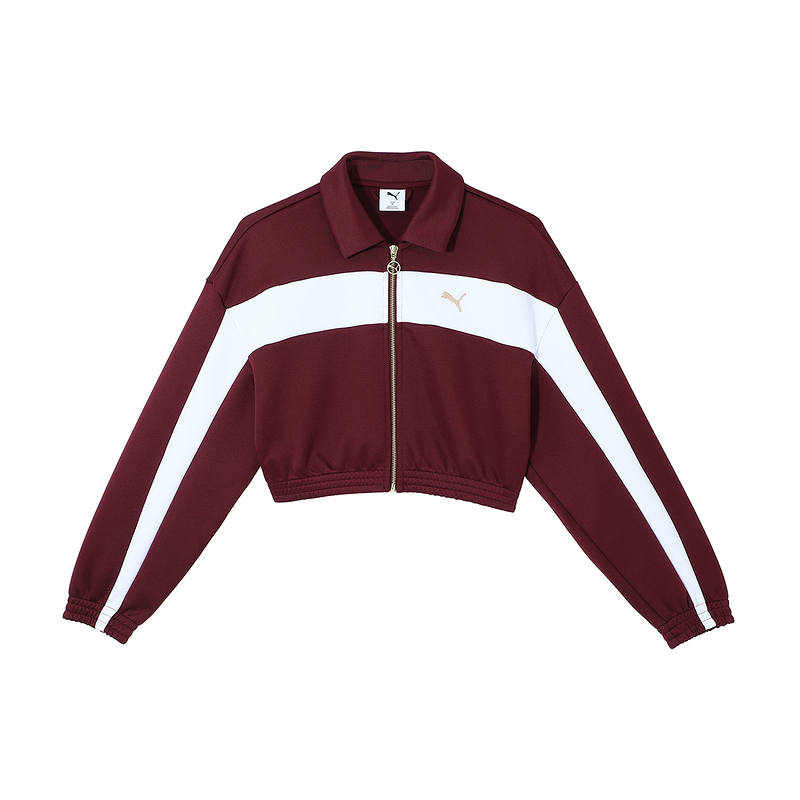 PUMA Sports Life Collection Jackets & Coats Women's Burgundy