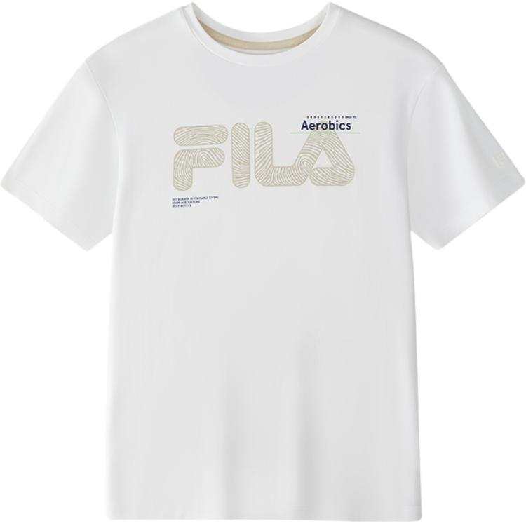 FILA KIDS T Shirt Jade White Teenagers
