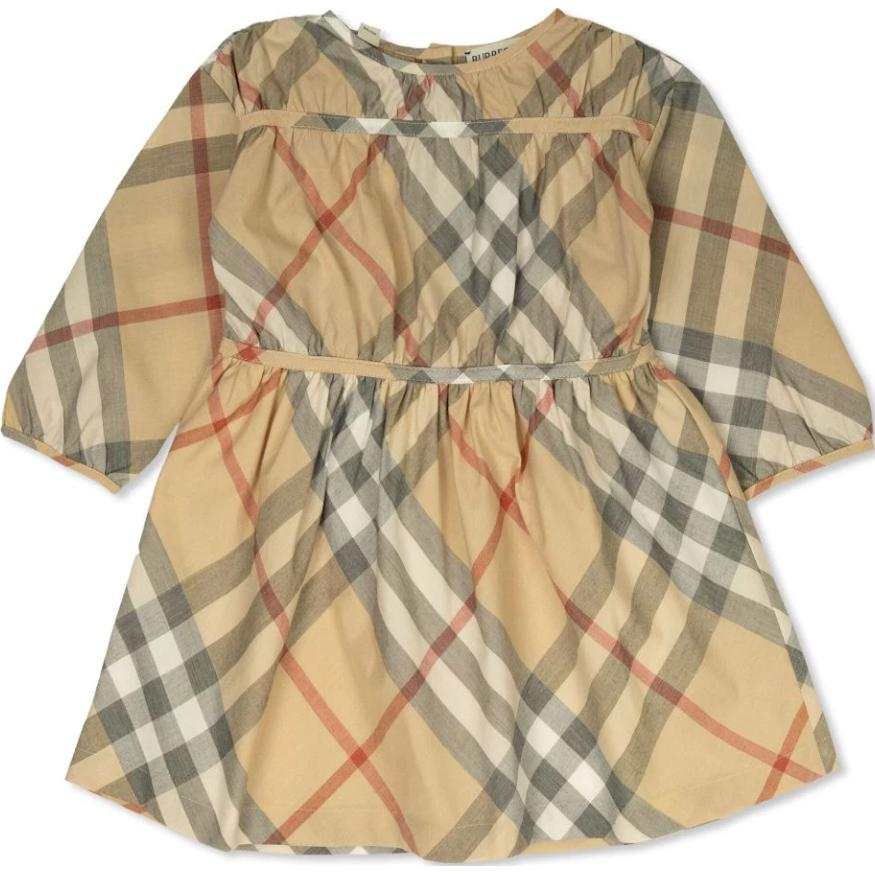 Burberry Dress Beige Infant And Toddler