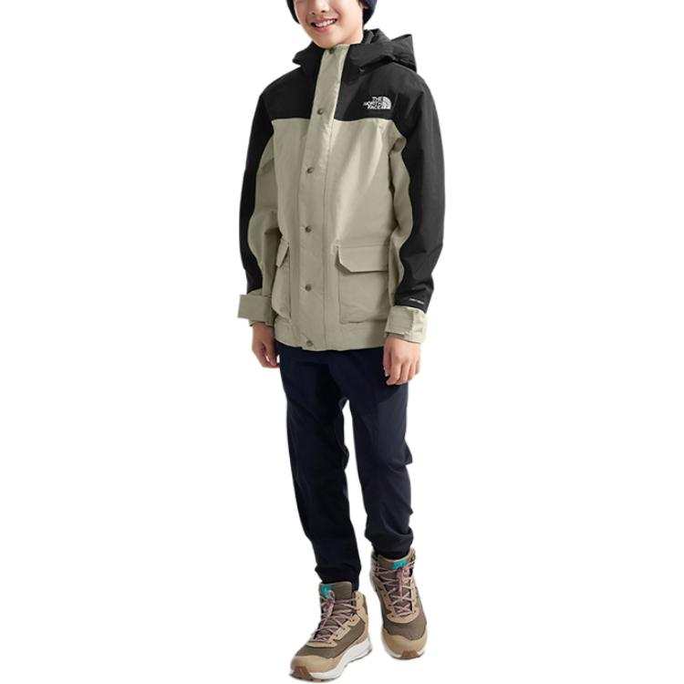 THE NORTH FACE Windbreaker Jacket Clay Gray Kids'