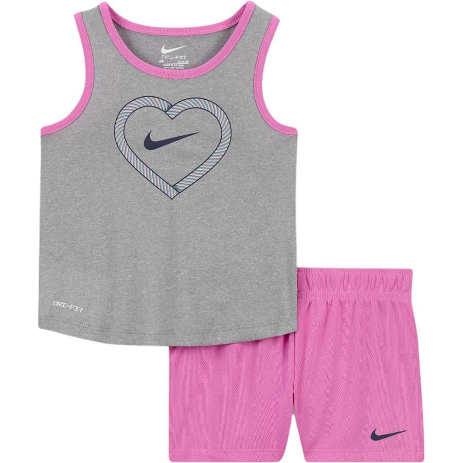 Nike Nike Crawlers Naughty Pink Infant And Toddler