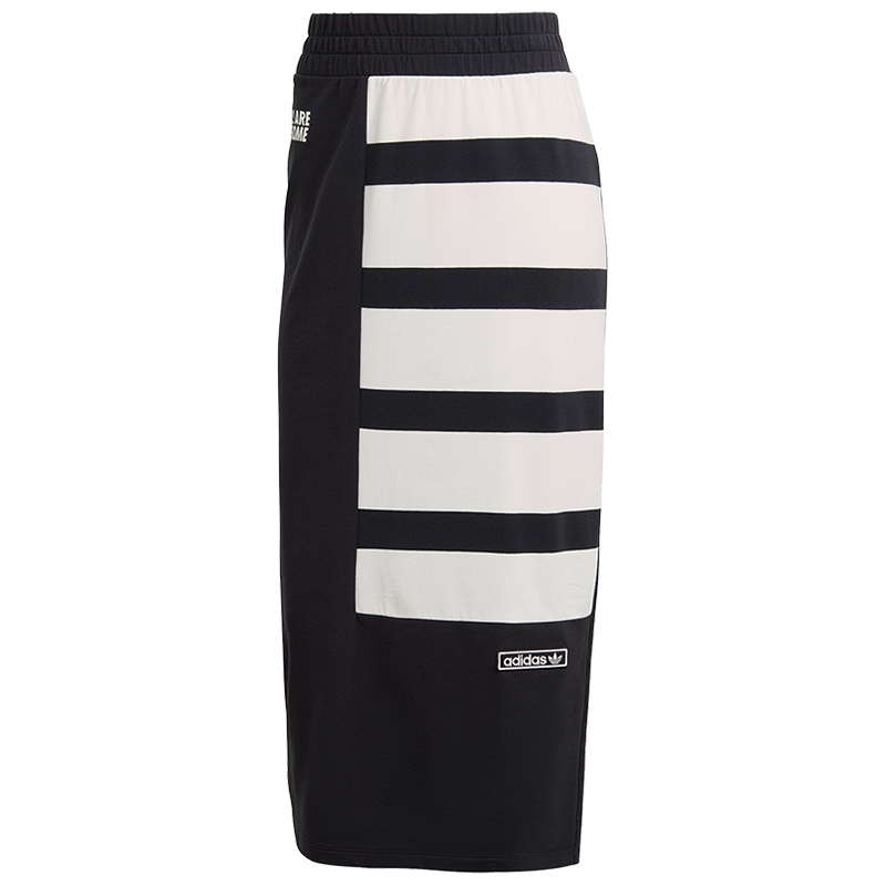 Adidas Originals Casual Long Skirt Women's Black