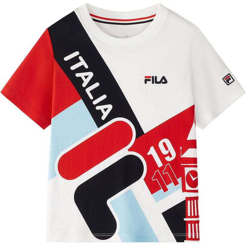 FILA KIDS T Shirt All Over Print Children Aged 3 7 Years Old