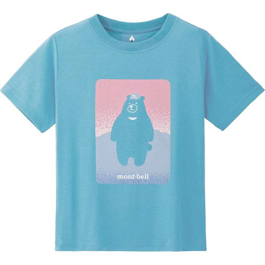 MONTBELL Kids T Shirts Crew Neck Moderate