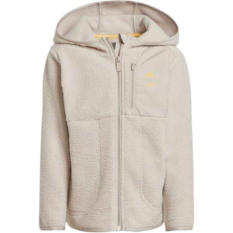 Adidas Adidas x DISHINI,LIANMINGKUAN Velvet feel Coat SS24 Wonder Beige Children Aged 3 7 Years Old