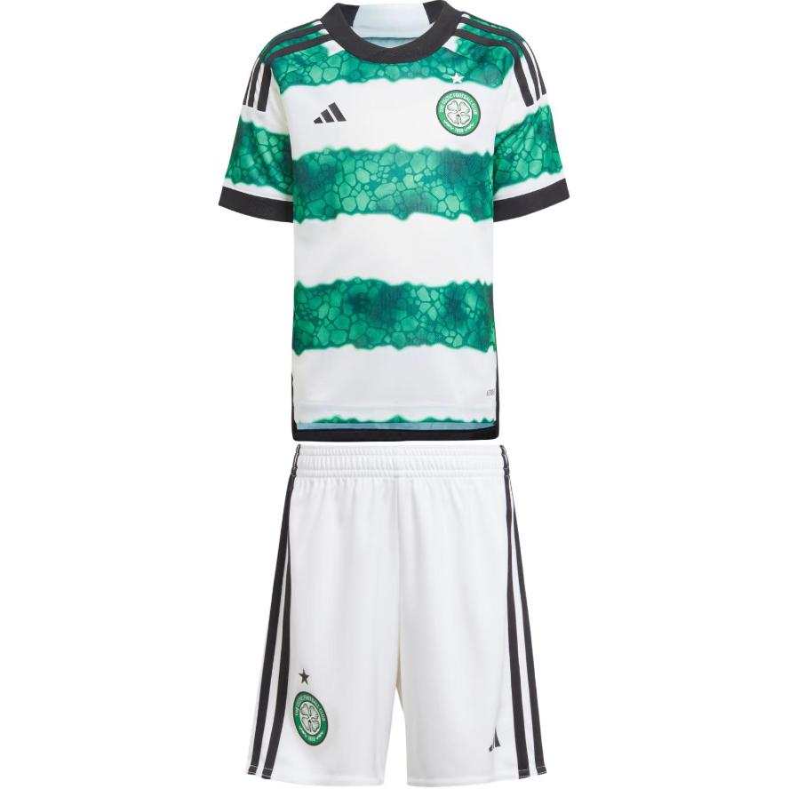 Adidas Adidas Casual Sportswear White/Team Green Children Aged 3 7 Years Old