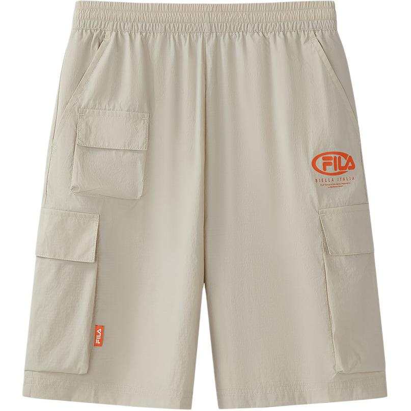 FILA KIDS Shorts Teenagers Elegant Stone Gray