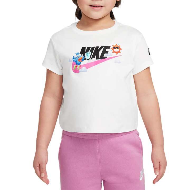 Nike Nike T Shirt Sail White Children Aged 3 7 Years Old