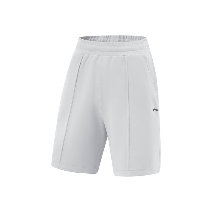 Li-Ning Li Ning Fitness Series Sports Shorts Women's Calm Gray