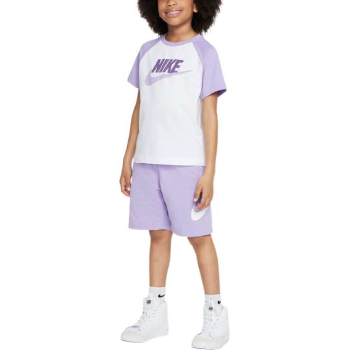 Nike Nike Casual Sportswear Hydrangea Purple Children Aged 3 7 Years Old