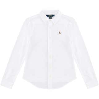 Ralph Lauren Solid Color Kids' Top All Kids' White
