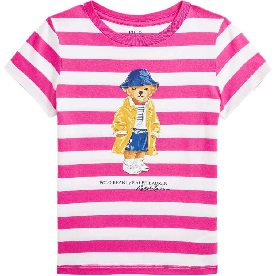 Polo Ralph Lauren T Shirt FW25 Pink Kids'