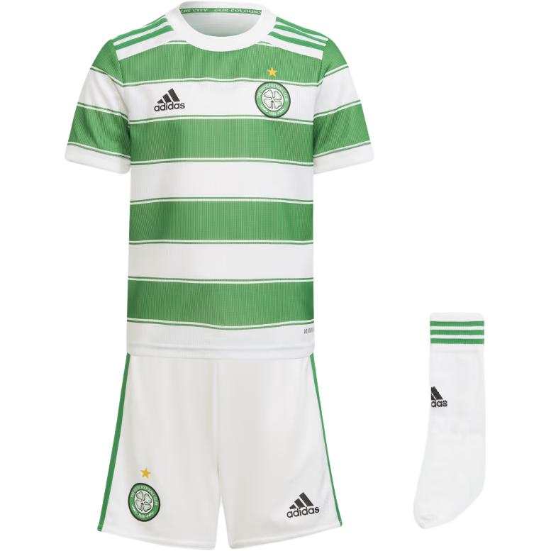 Adidas Adidas Casual Sportswear White/Green Children Aged 3 7 Years Old