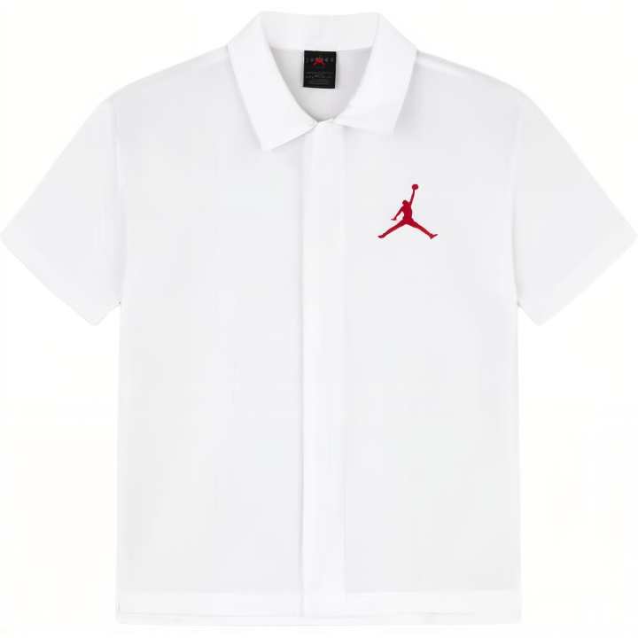 Jordan Jordan Letter Kids' Top Summer Children Aged 3 7 Years Old White