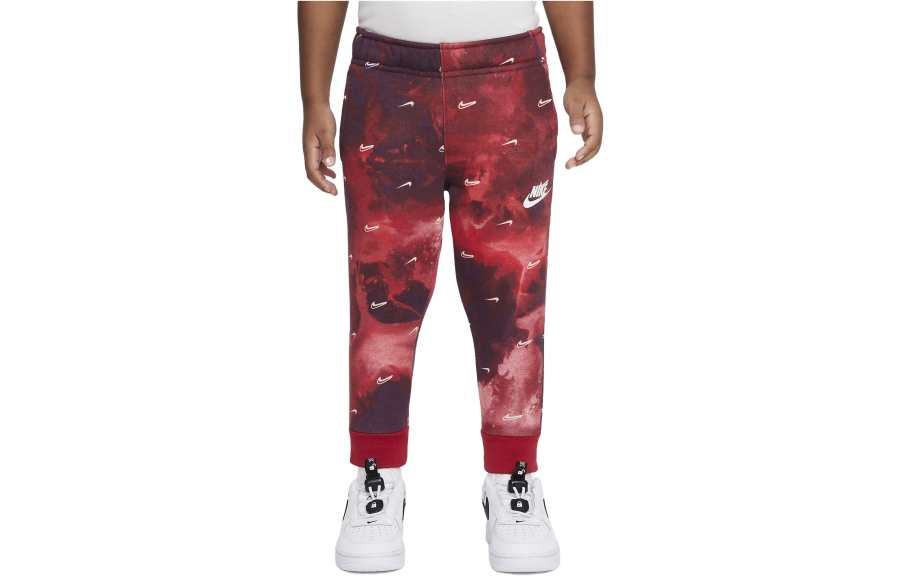 Nike Nike Sportswear Club Marble Fleece Pants Knitted Sweatpants Baby Gym Red