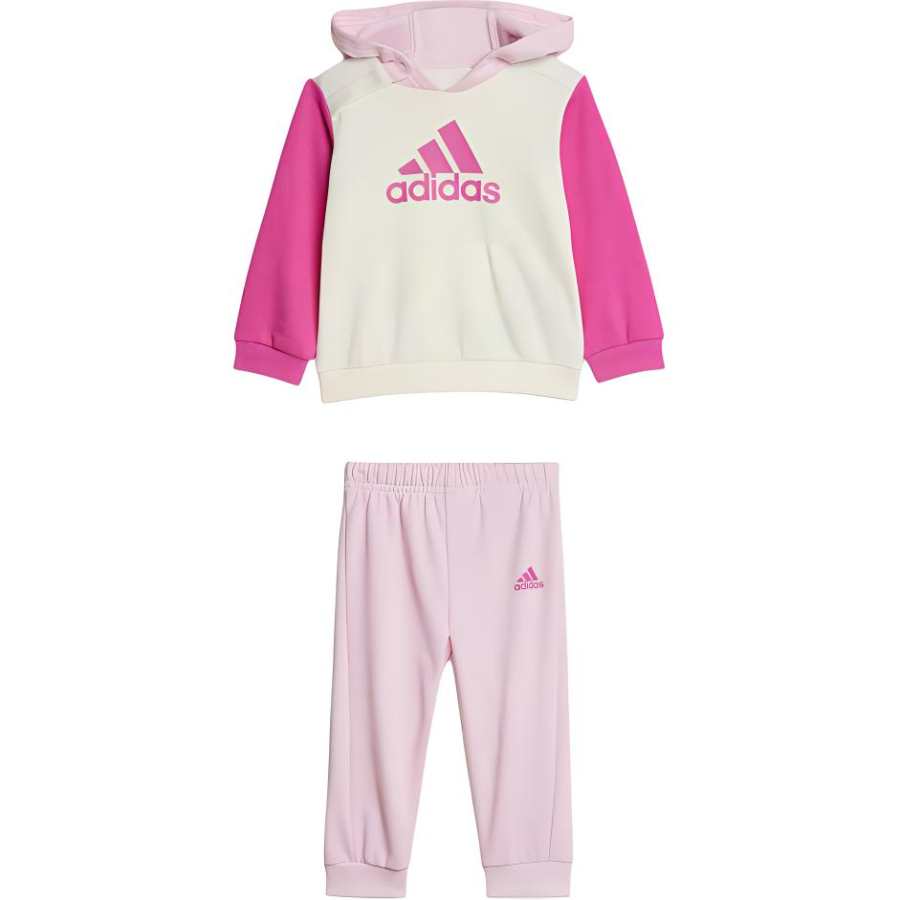 Adidas Adidas Kids Matching Sets Essential COLORBLOCK JOGGER SET KIDS Ivory Infant And Toddler