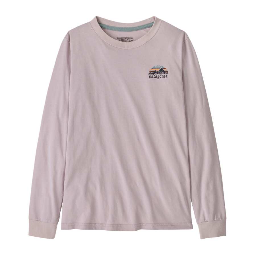 Patagonia T Shirt Echo Purple Kids'