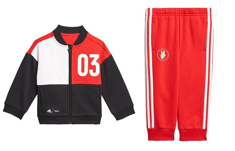 Adidas Adidas x Disney Jumpsuits & Crawlers Black/Bright Red Children Aged 3 7 Years Old