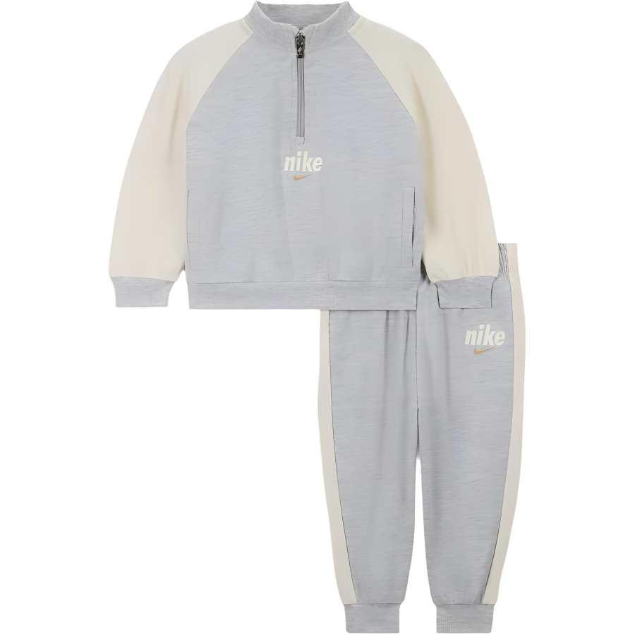 Nike Nike Kids Matching Sets Gray Heather Flower Infant And Toddler