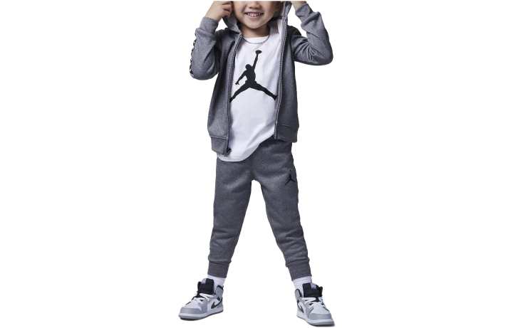 Jordan Jordan Infant And Toddler Suit Baby Gray