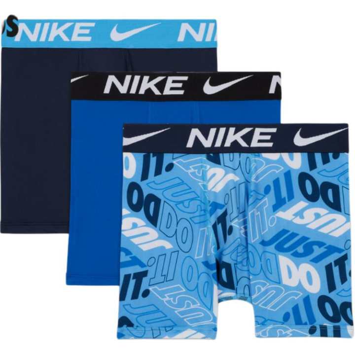 Nike Nike Underpants 3 Pack White/Royal Blue Kids'