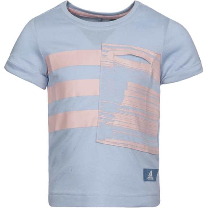 Adidas Adidas T Shirt Light Blue Children Aged 3 7 Years Old