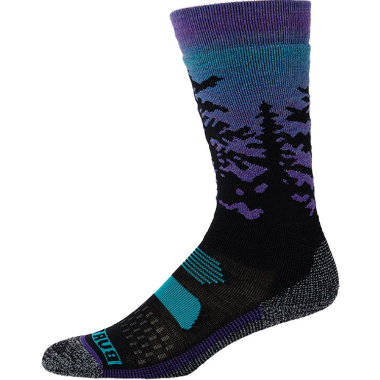 BURTON Socks 1 Pack Black Purple Children Aged 3 7 Years Old
