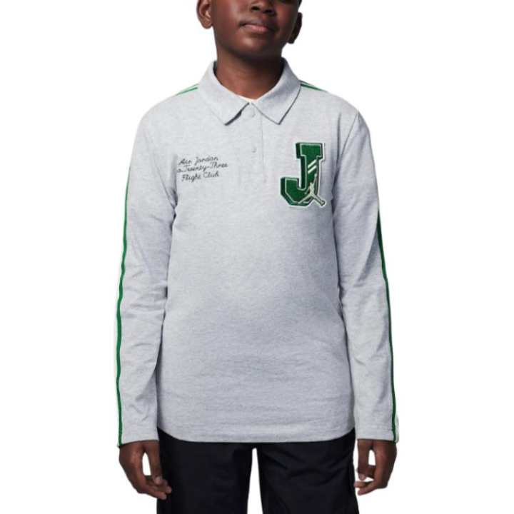 Jordan Jordan AirFlight T Shirt Light Gray Heather Flower Teenagers