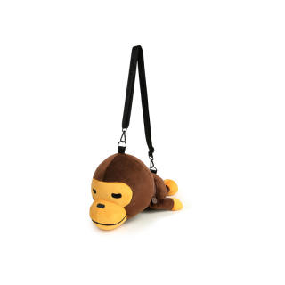 BABY MILO STORE BY A BATHING APE Fabric Crossbody Bag Women's Coffee