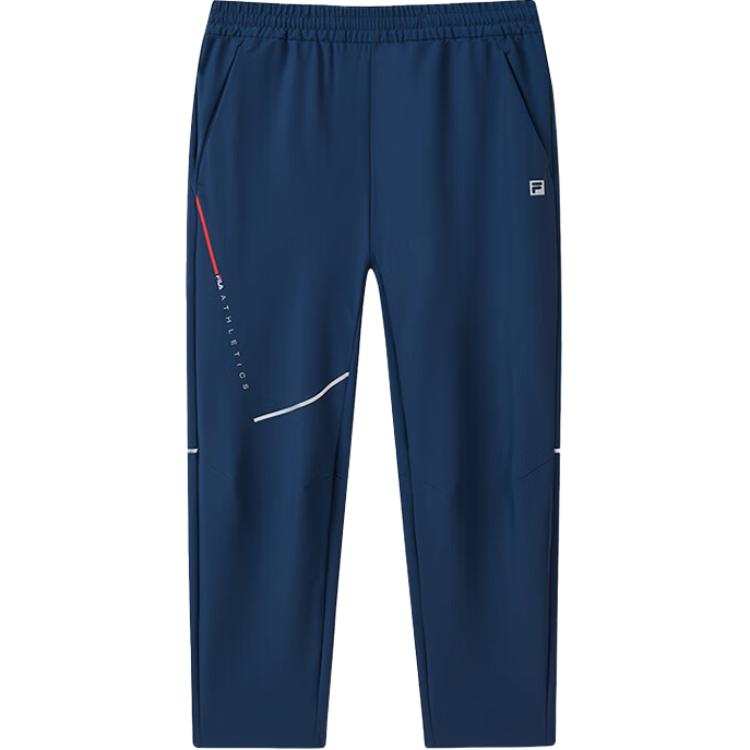 FILA KIDS Knitted Sweatpants Solitary Blue Teenagers