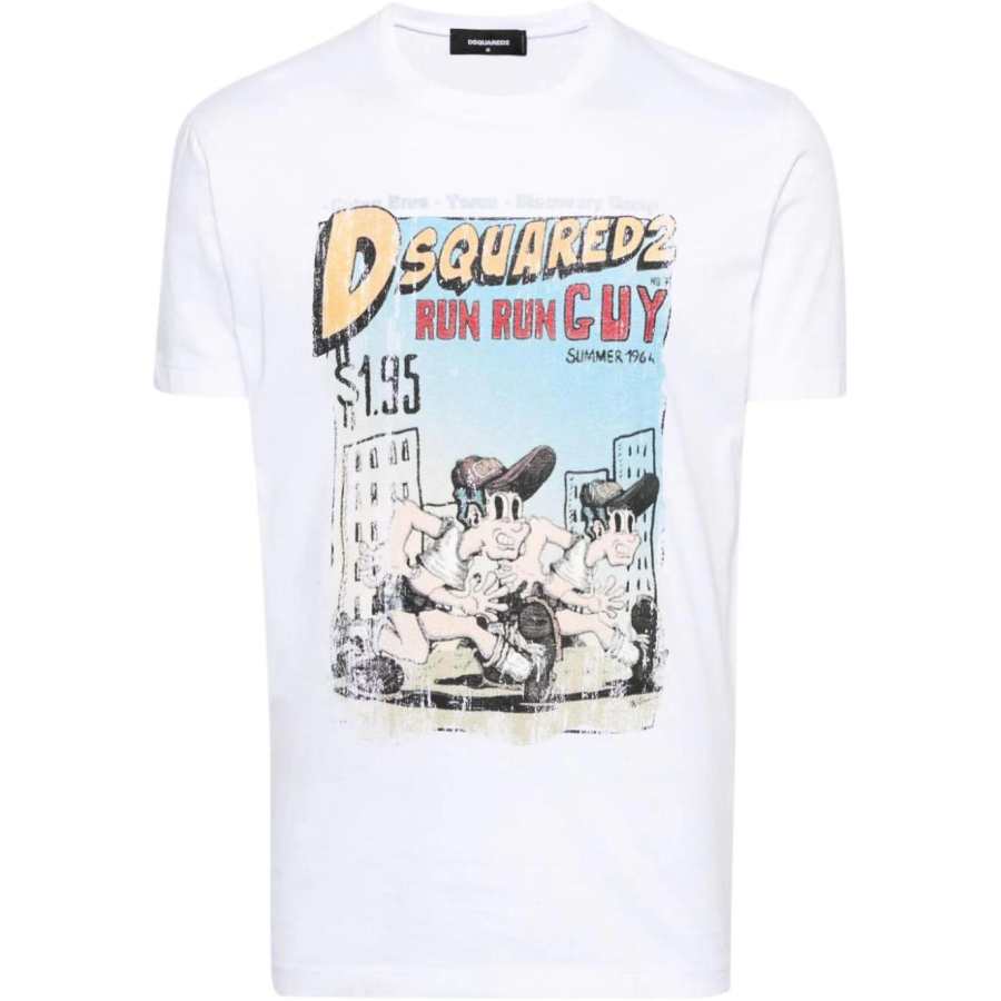 DSQUARED 2 DSQUARED 2 FW23 T Shirt Men's White