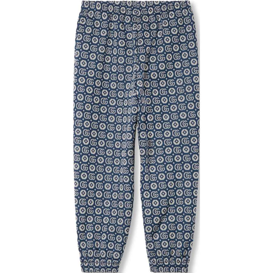 GUCCI FW24 Casual Pants Marine Blue Kids'