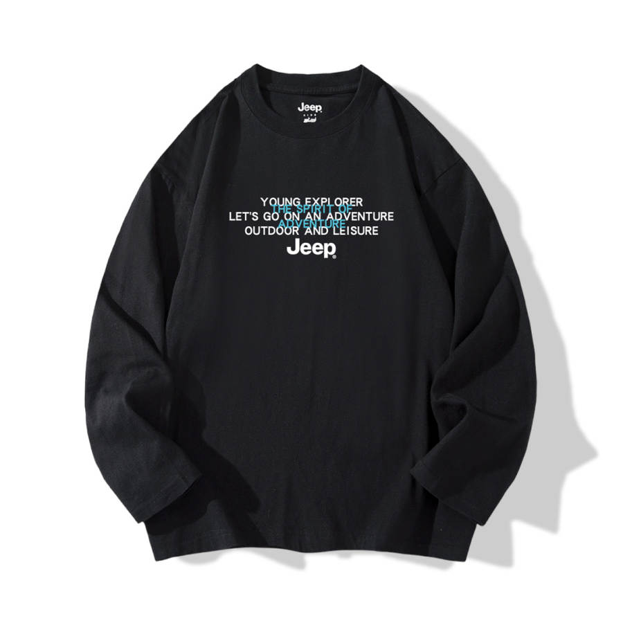Jeep Grade School T Shirts Crew Neck Moderate