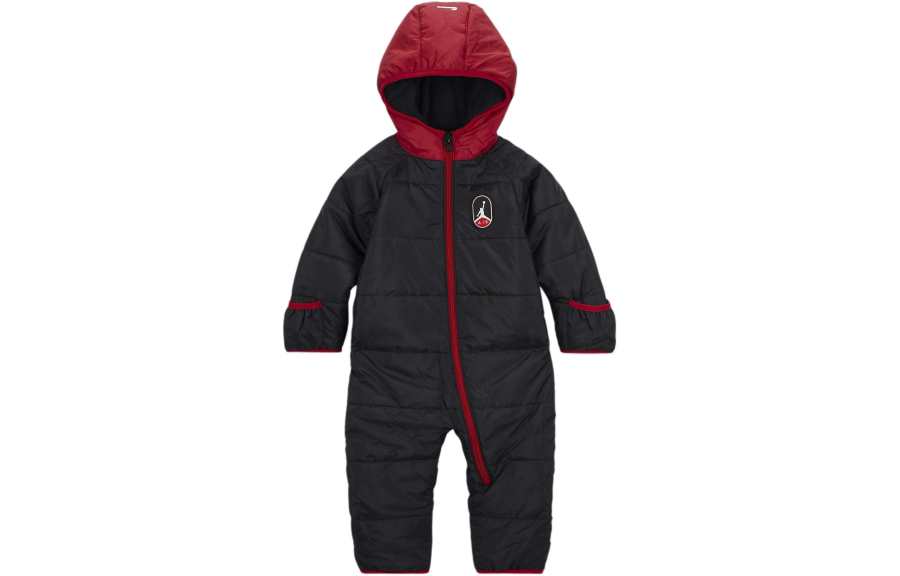 Jordan Jordan Jumpsuit Baby Snowsuit Baby 12 24M Snowsuit Black Infant And Toddler