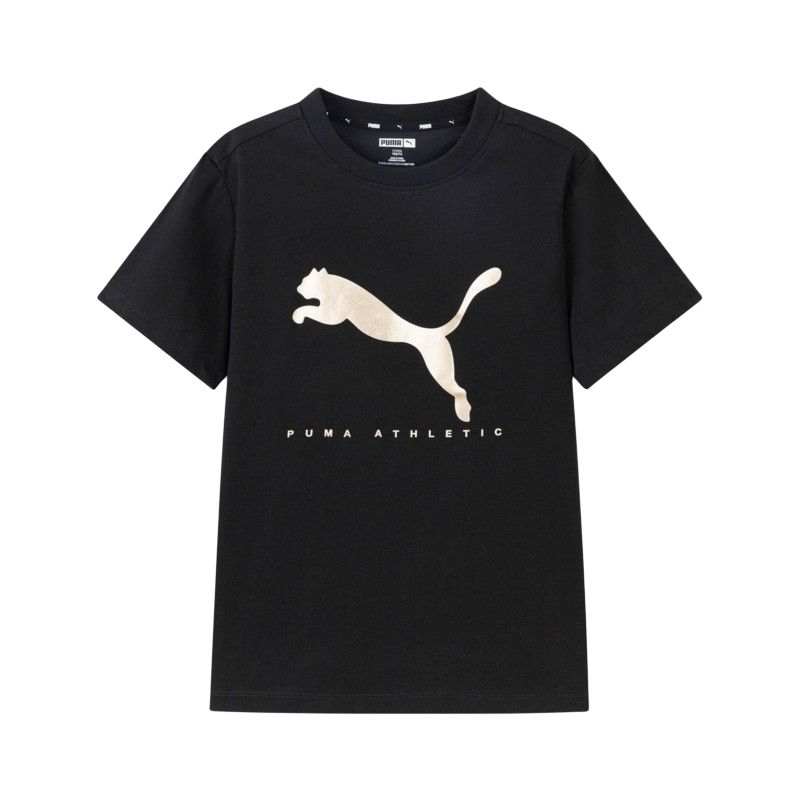 PUMA AthleticSportstyle T Shirt Black Unisex
