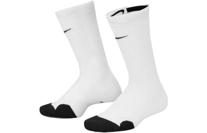 Nike Nike Kids' Apparel Basketball Crew Socks Kids Socks 3 Pack Black White Kids'