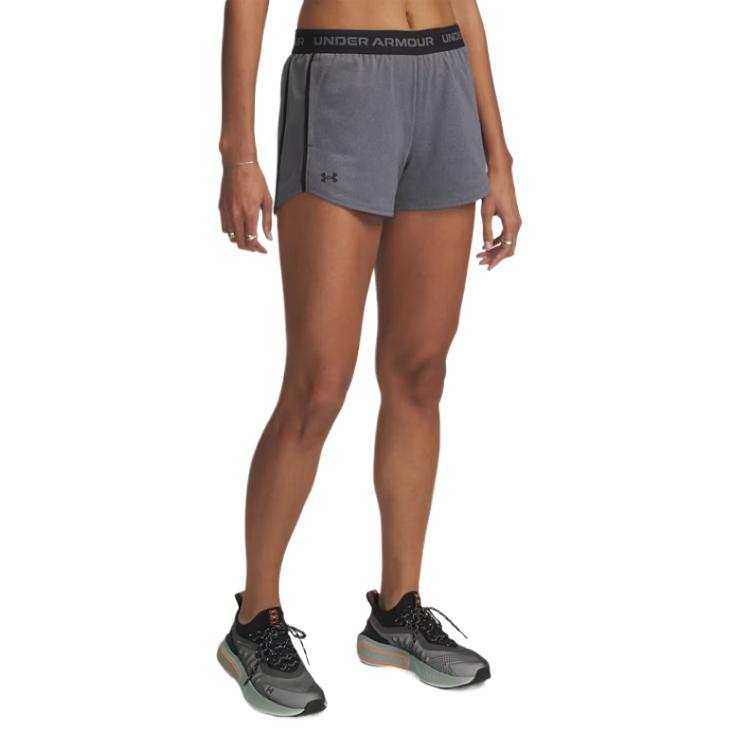 Under Armour TechPlay Up Sports Shorts Women's Gray