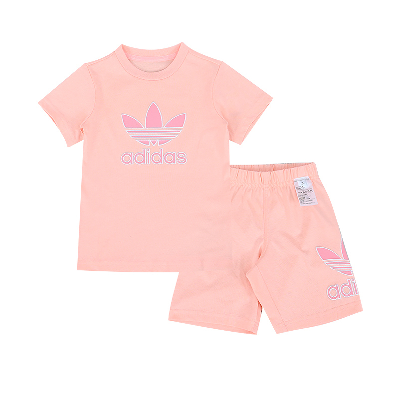Adidas Originals Casual Sportswear Pink Infant And Toddler